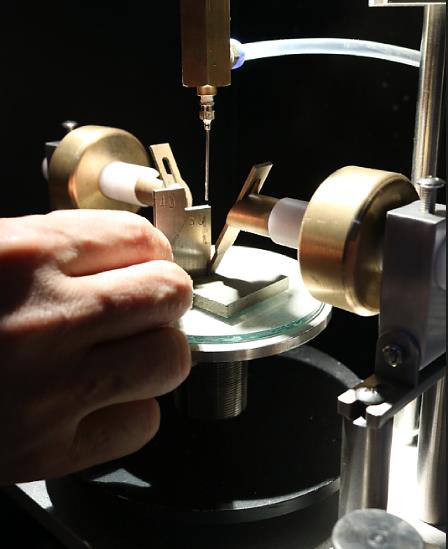 De Testkamer van de touch screenbrandbaarheid/Volgend Testmateriaal het Roestvrije staalplaat 1 van 0,5 M ³