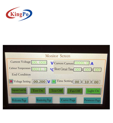 Temperature Controlled Short Circuit Tester