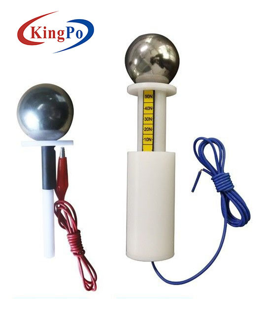 IEC 60529 Probe A with force intended to verify protection of persons against access to hazardous parts for an IP1 Code